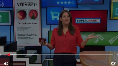 Kaum regionale &Auml;pfel in deutschen Superm&auml;rkten
