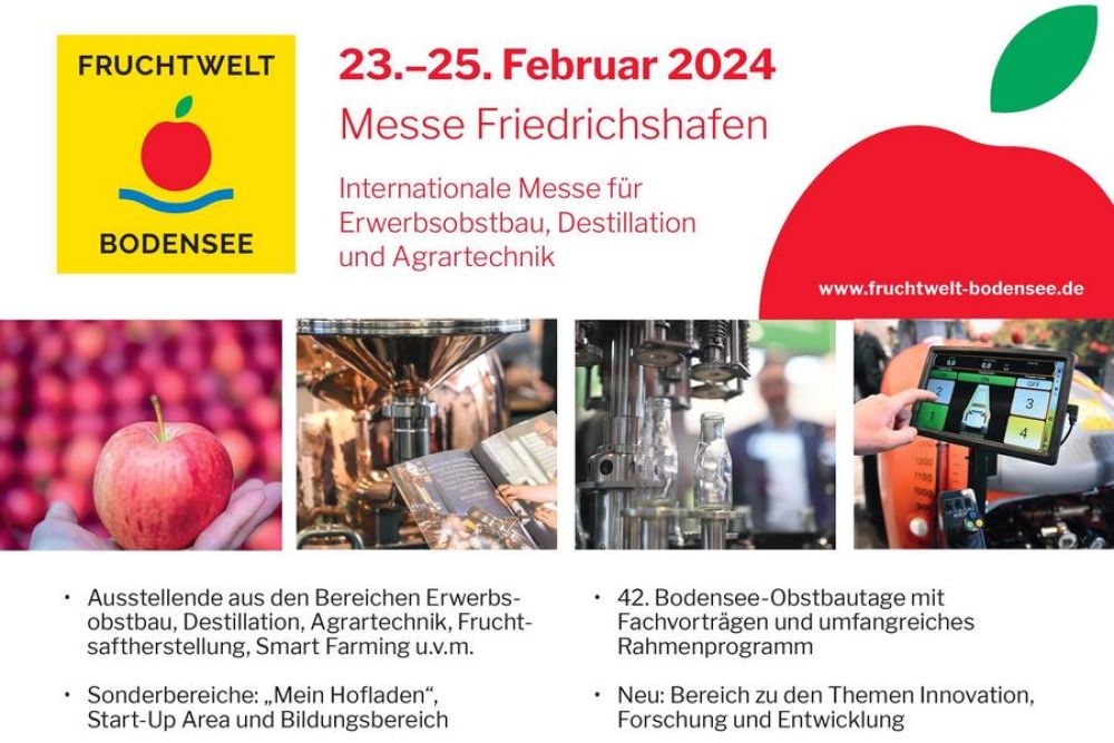 Fruchtwelt Bodensee: 23. bis 25. Februar
