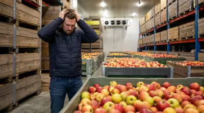 Small apple crop, but difficult start to the season